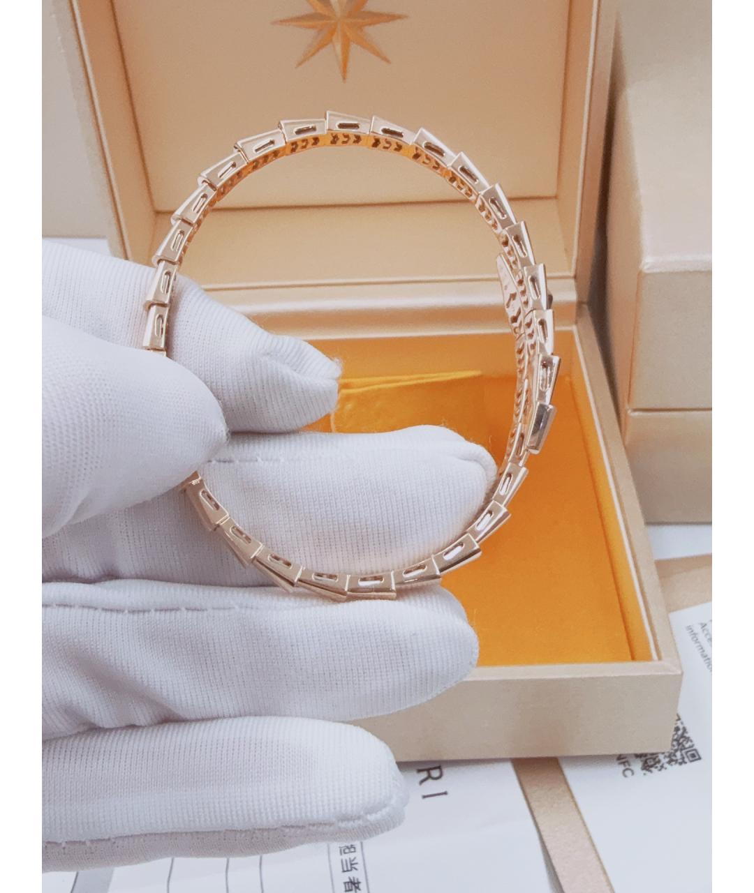 BVLGARI Золотой браслет из розового золота, фото 6