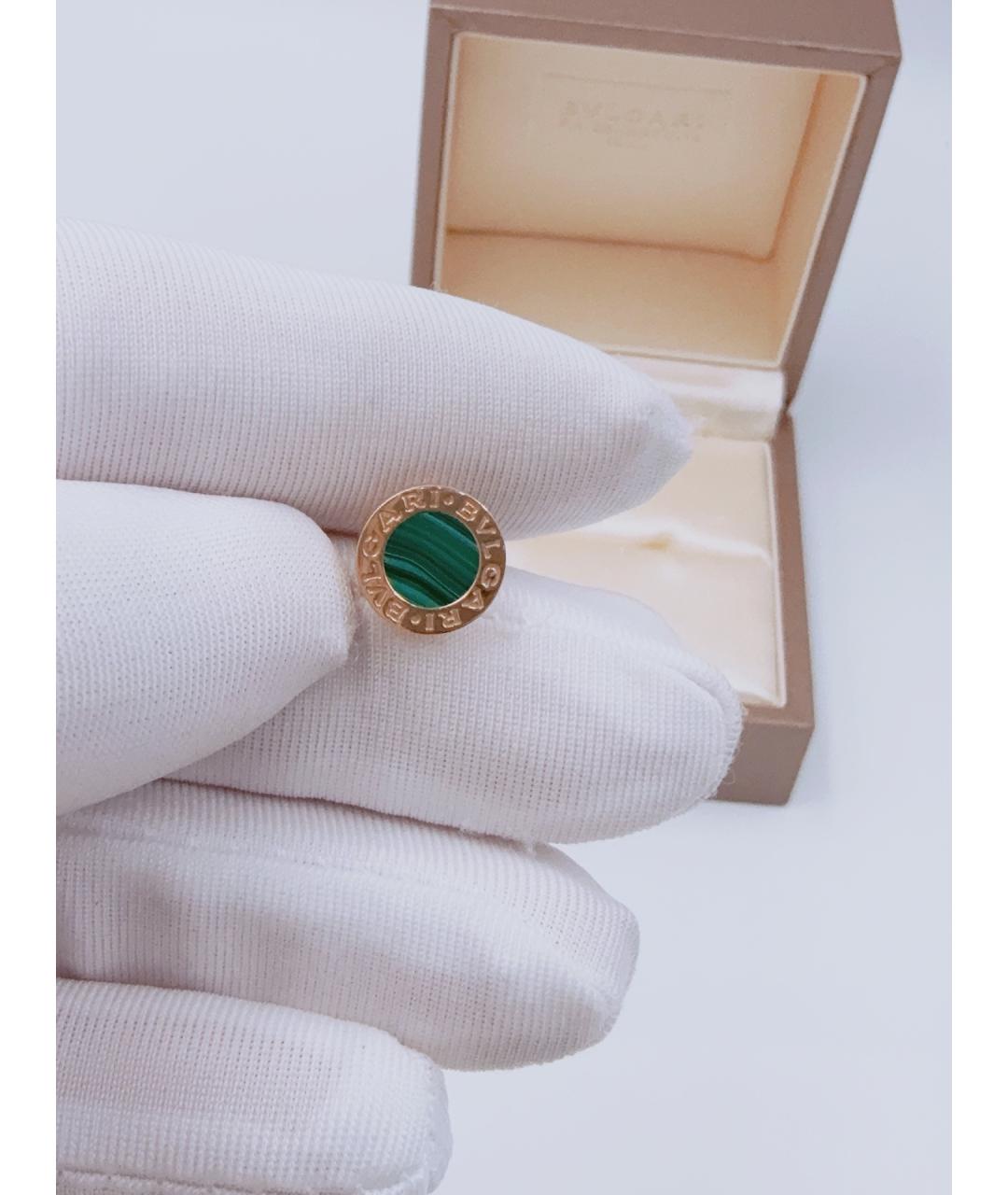 BVLGARI Золотые серьги из розового золота, фото 9