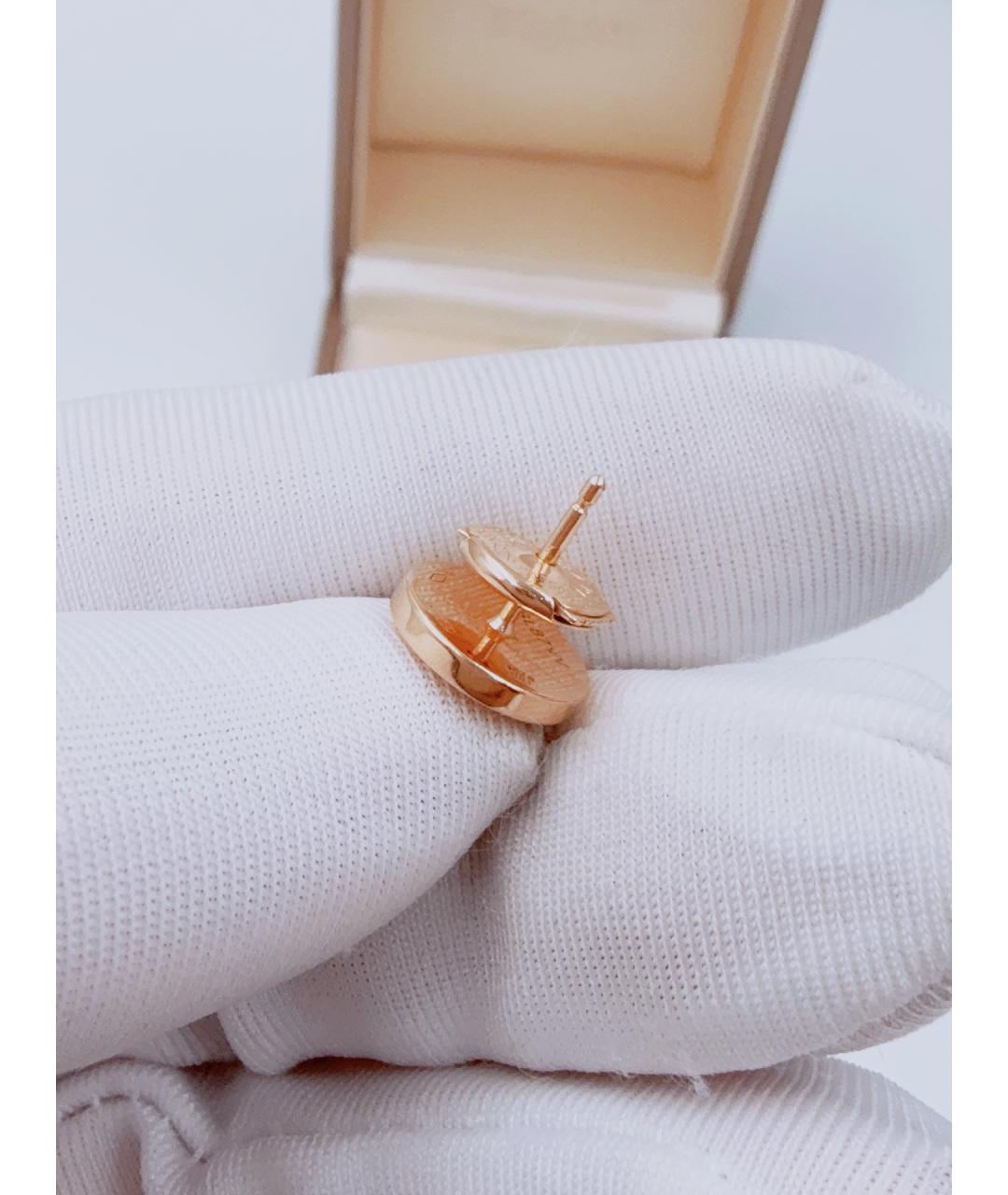 BVLGARI Золотые серьги из розового золота, фото 5