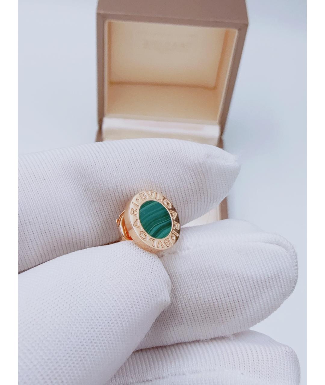 BVLGARI Золотые серьги из розового золота, фото 4