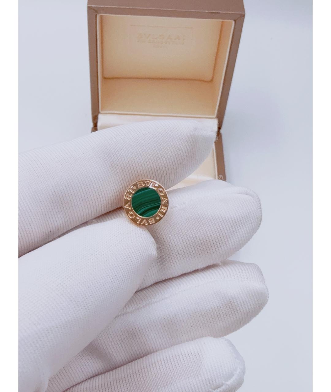BVLGARI Золотые серьги из розового золота, фото 3