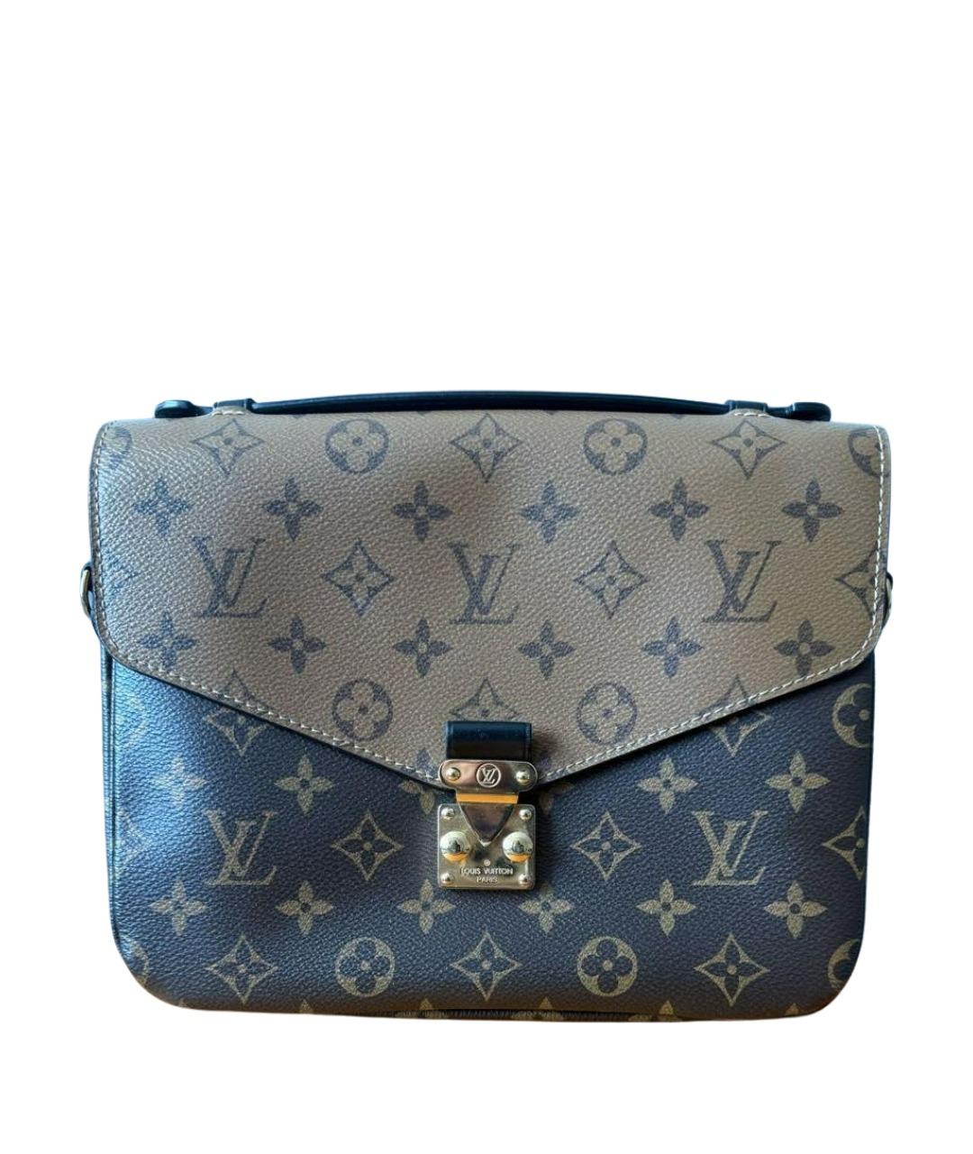 LOUIS VUITTON Коричневая сумка через плечо из канвы, фото 1