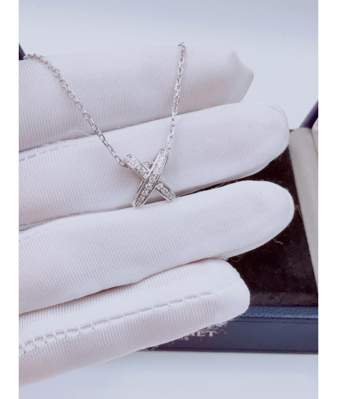 CHAUMET Серебряное колье из белого золота, фото 4