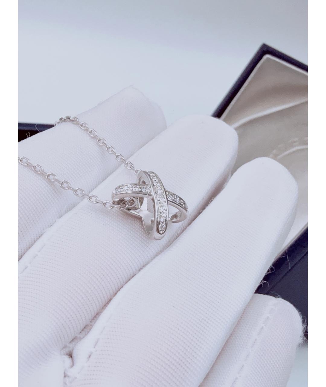 CHAUMET Серебряное колье из белого золота, фото 5