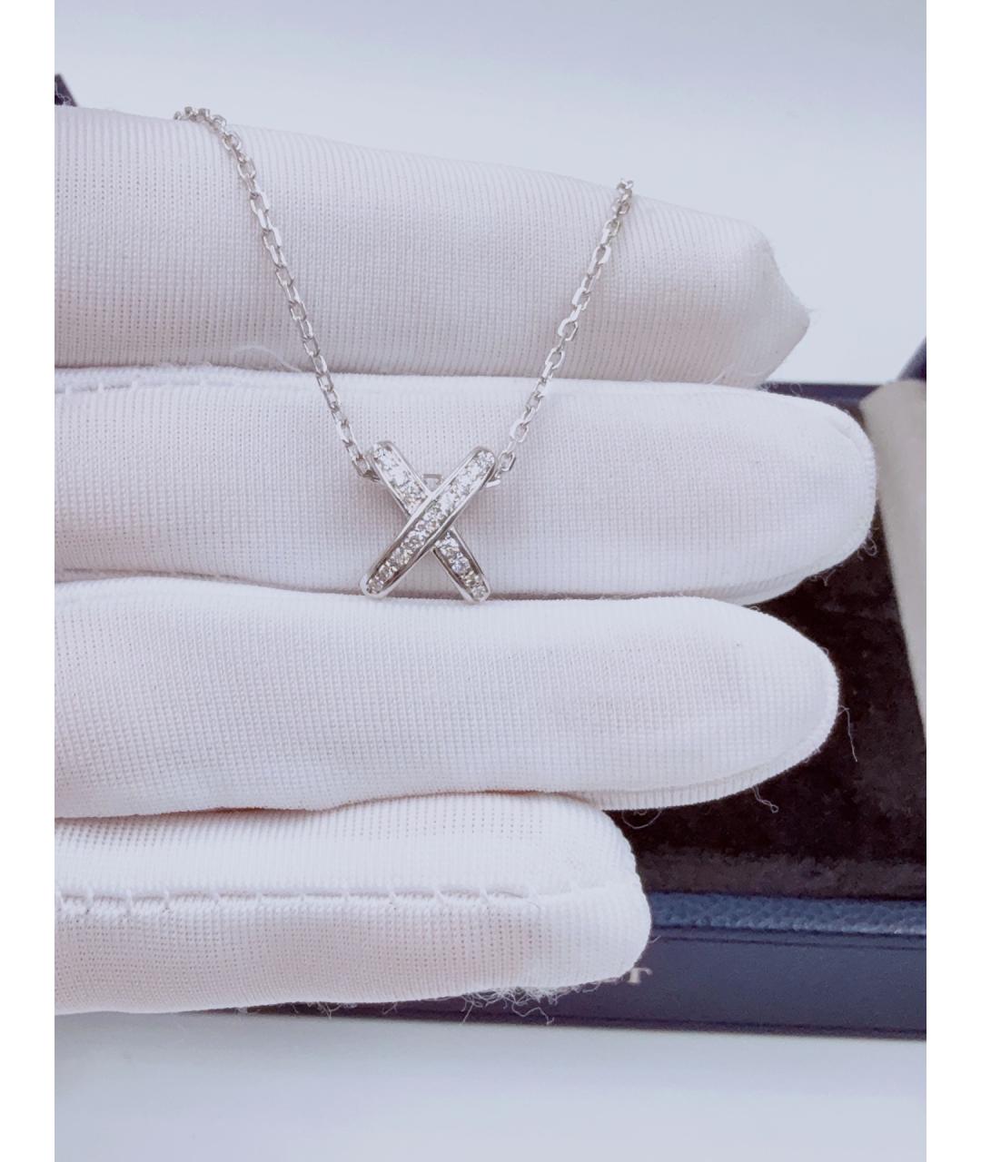 CHAUMET Серебряное колье из белого золота, фото 2