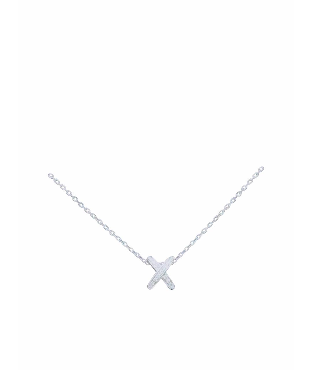CHAUMET Серебряное колье из белого золота, фото 1