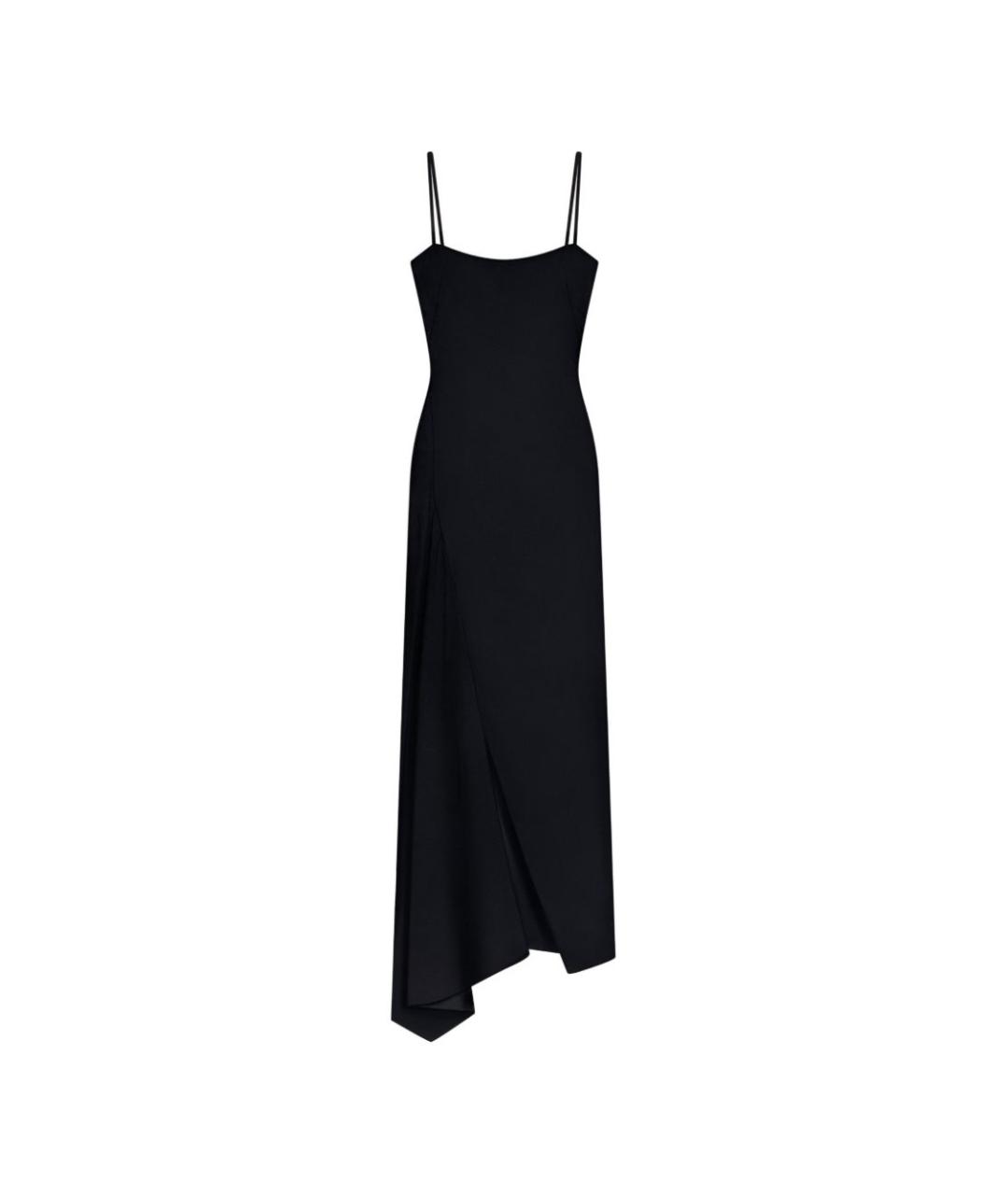 GIVENCHY Черное вискозное коктейльное платье, фото 6