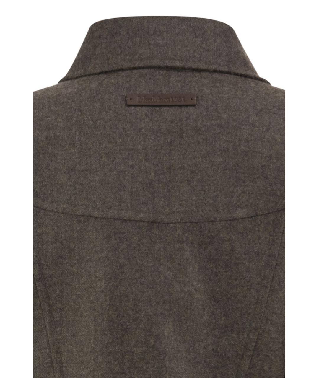 MAX MARA Серая шерстяная куртка, фото 4