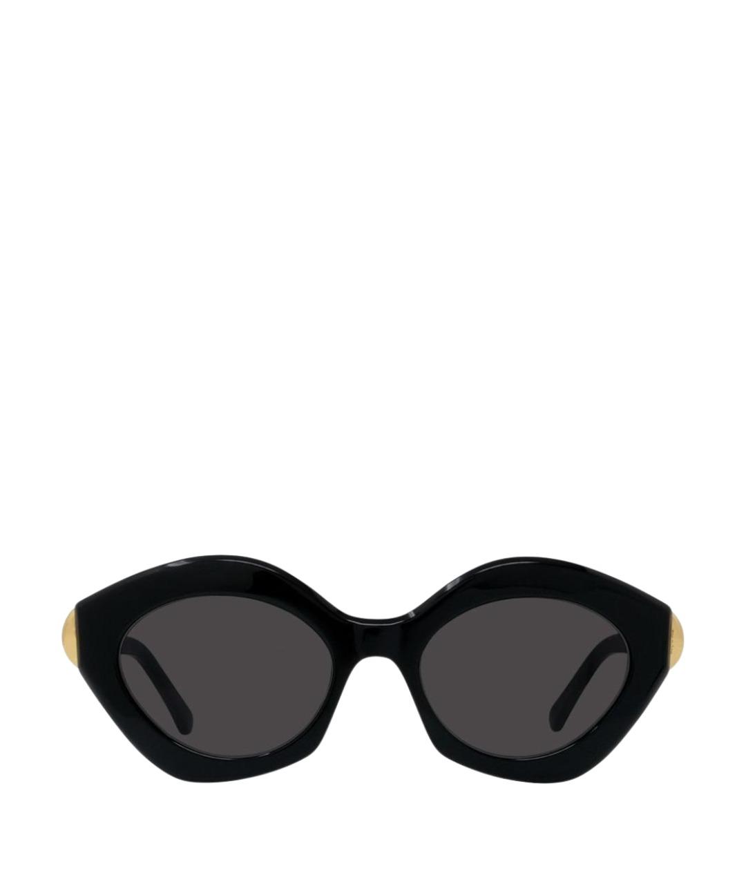 LOEWE Черные пластиковые солнцезащитные очки, фото 1