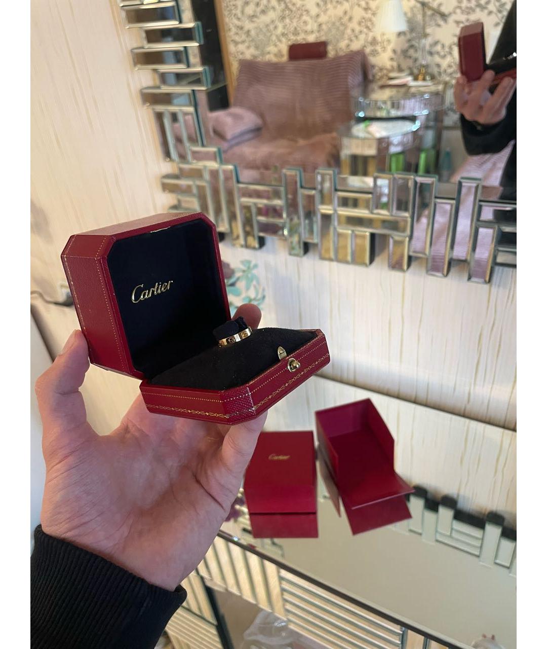 CARTIER Золотое кольцо из розового золота, фото 4