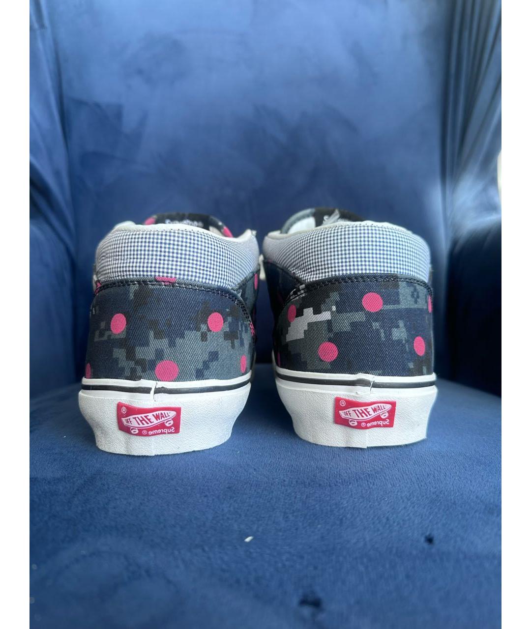 COMME DES GARÇONS HOMME PLUS Белые кожаные высокие кроссовки / кеды, фото 3