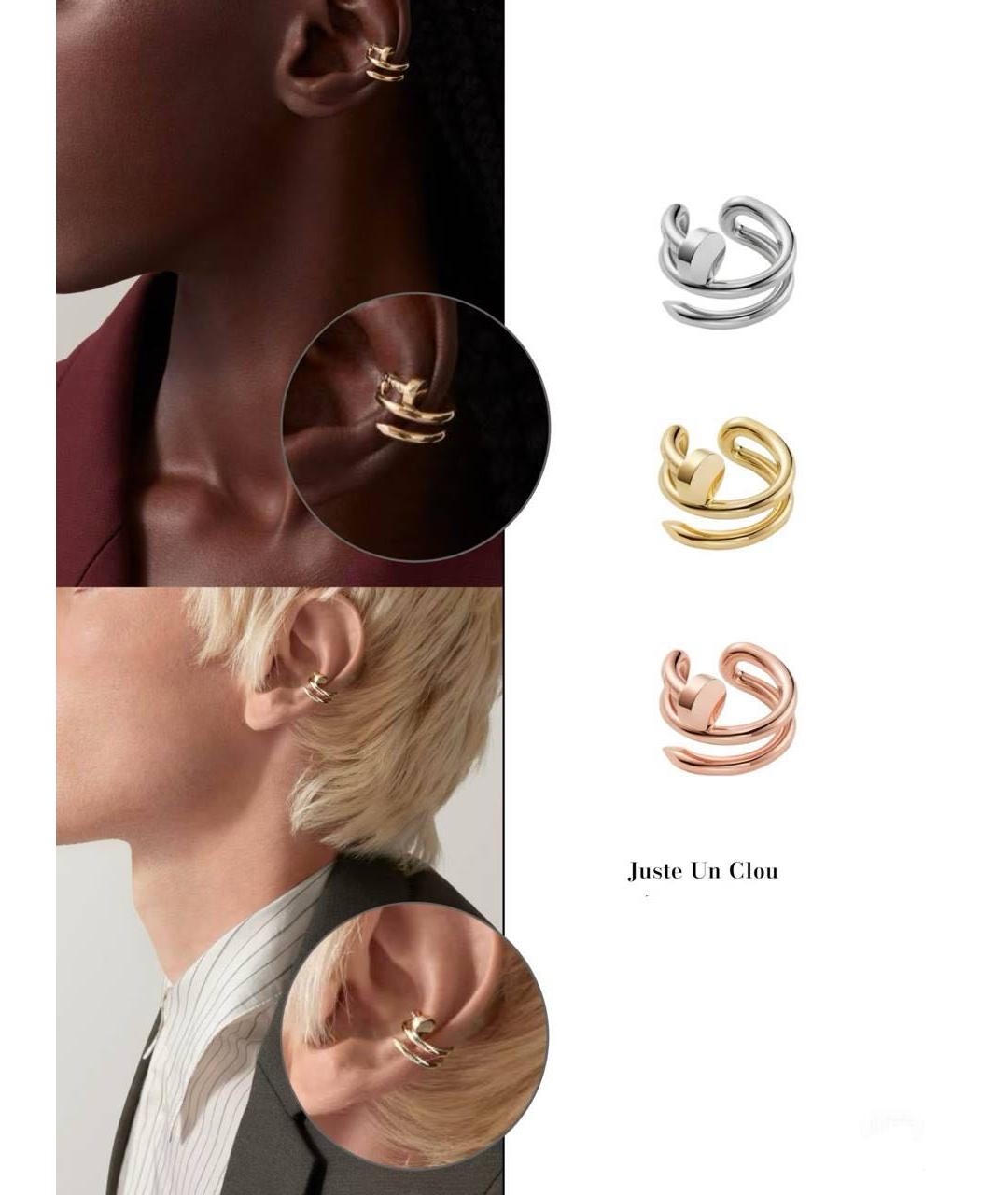 CARTIER Серьги из розового золота, фото 4