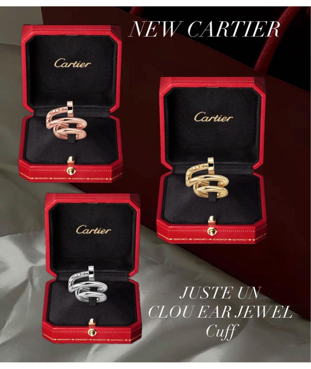 CARTIER Серьги из розового золота, фото 7
