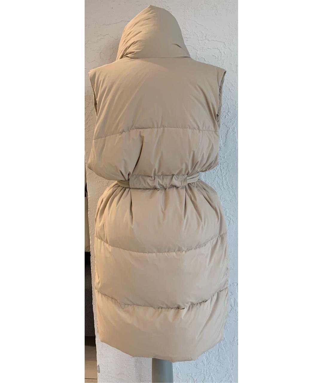 BACON Бежевый полиэстеровый жилет, фото 4