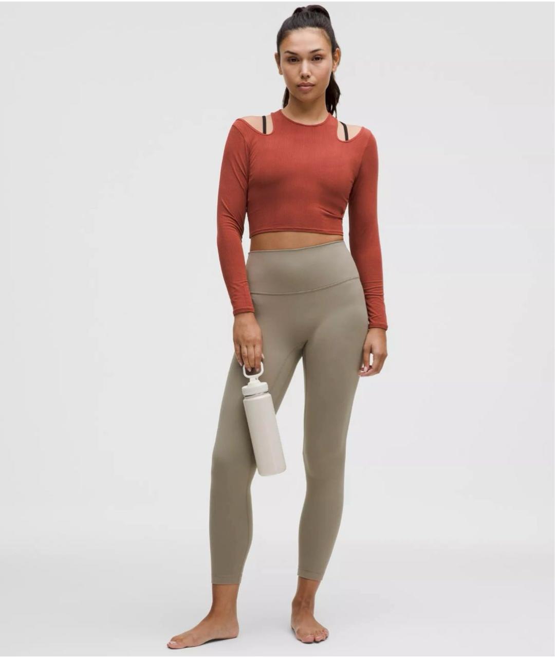 Lululemon Оранжевая модальная спортивная куртка, фото 6