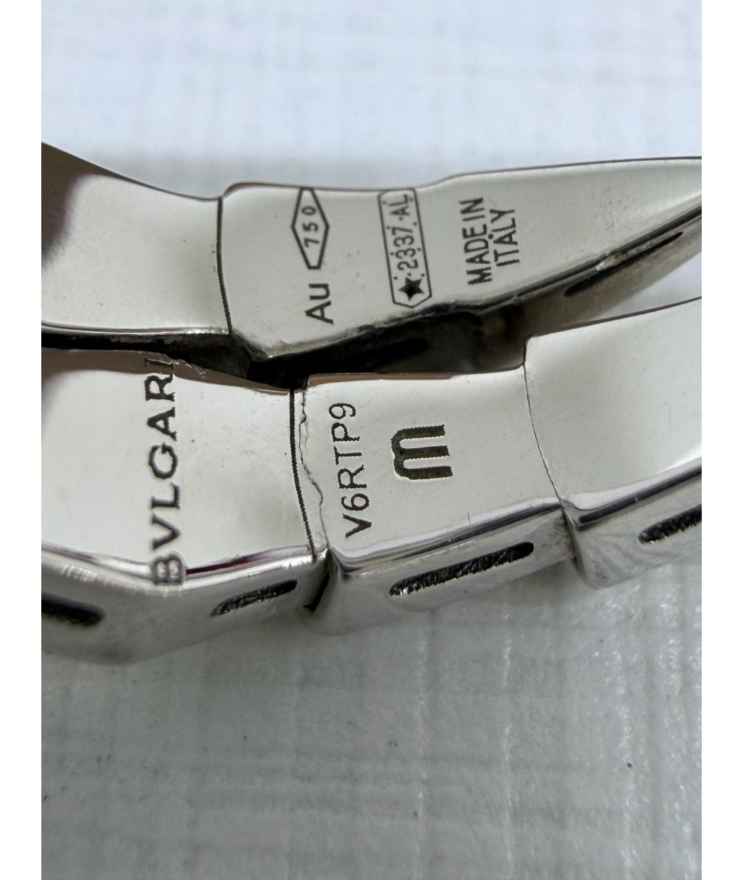 BVLGARI Серебряное кольцо из белого золота, фото 6