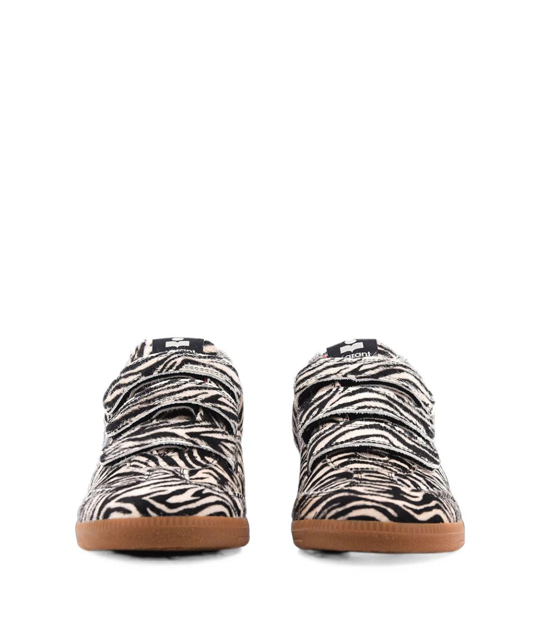 ISABEL MARANT Мульти кожаные кеды, фото 3