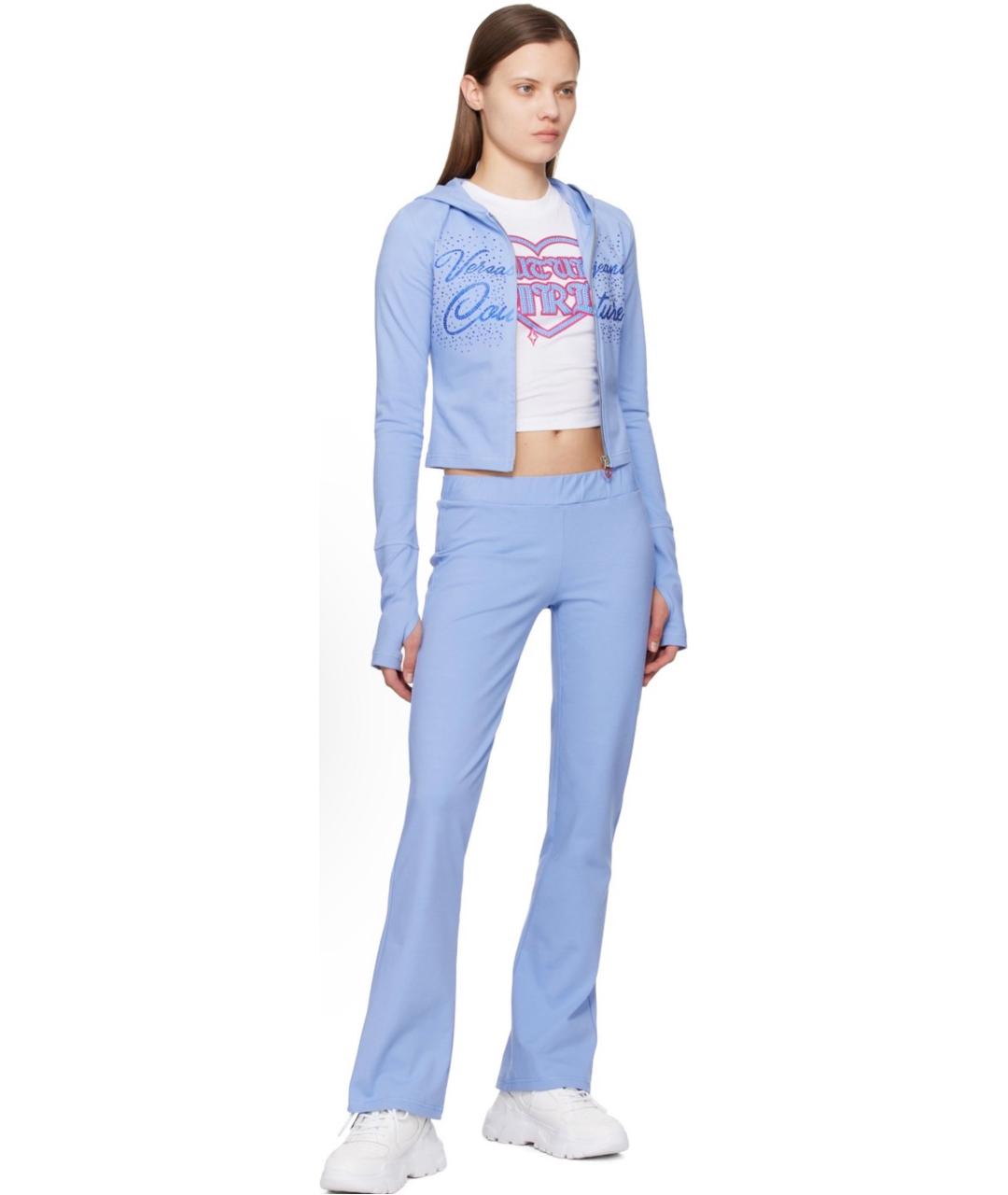 VERSACE JEANS COUTURE Голубой спортивные костюмы, фото 3