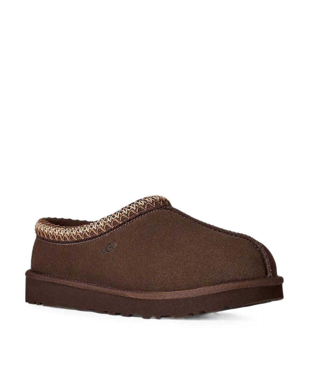 UGG Коричневые замшевые сабо, фото 2