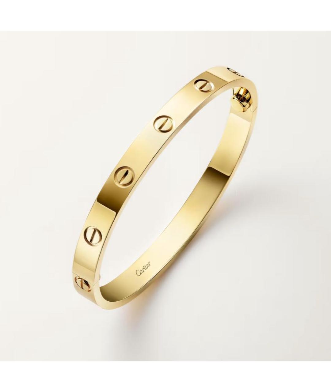 CARTIER Золотой браслет из желтого золота, фото 2