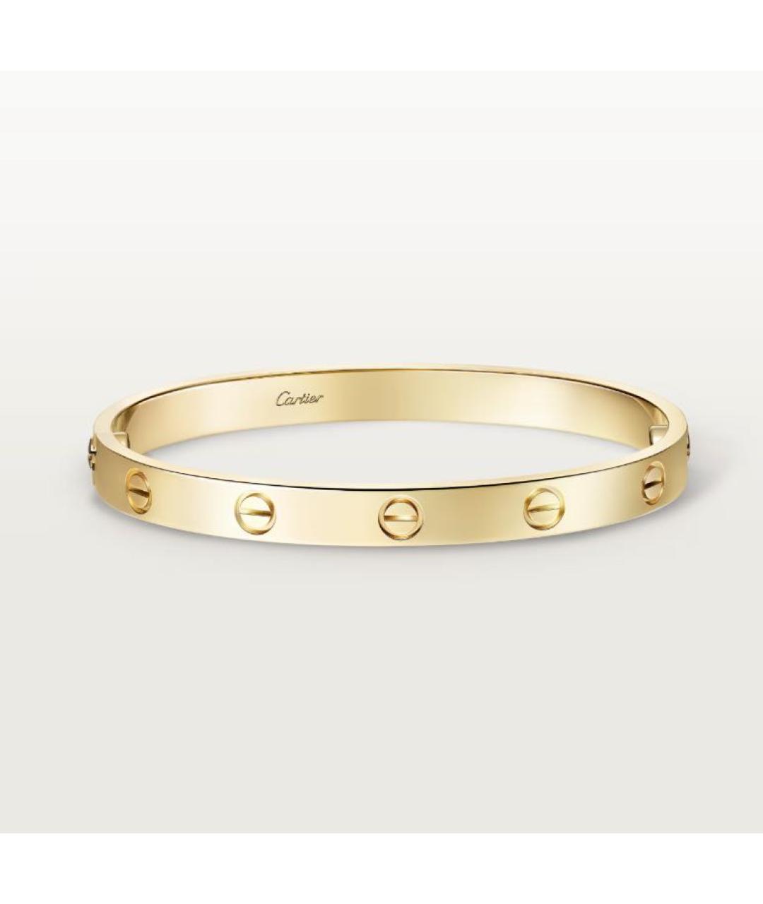 CARTIER Золотой браслет из желтого золота, фото 9
