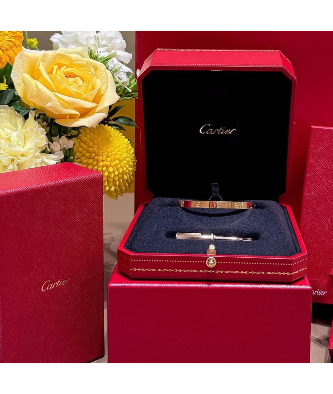 CARTIER Золотой браслет из желтого золота, фото 4