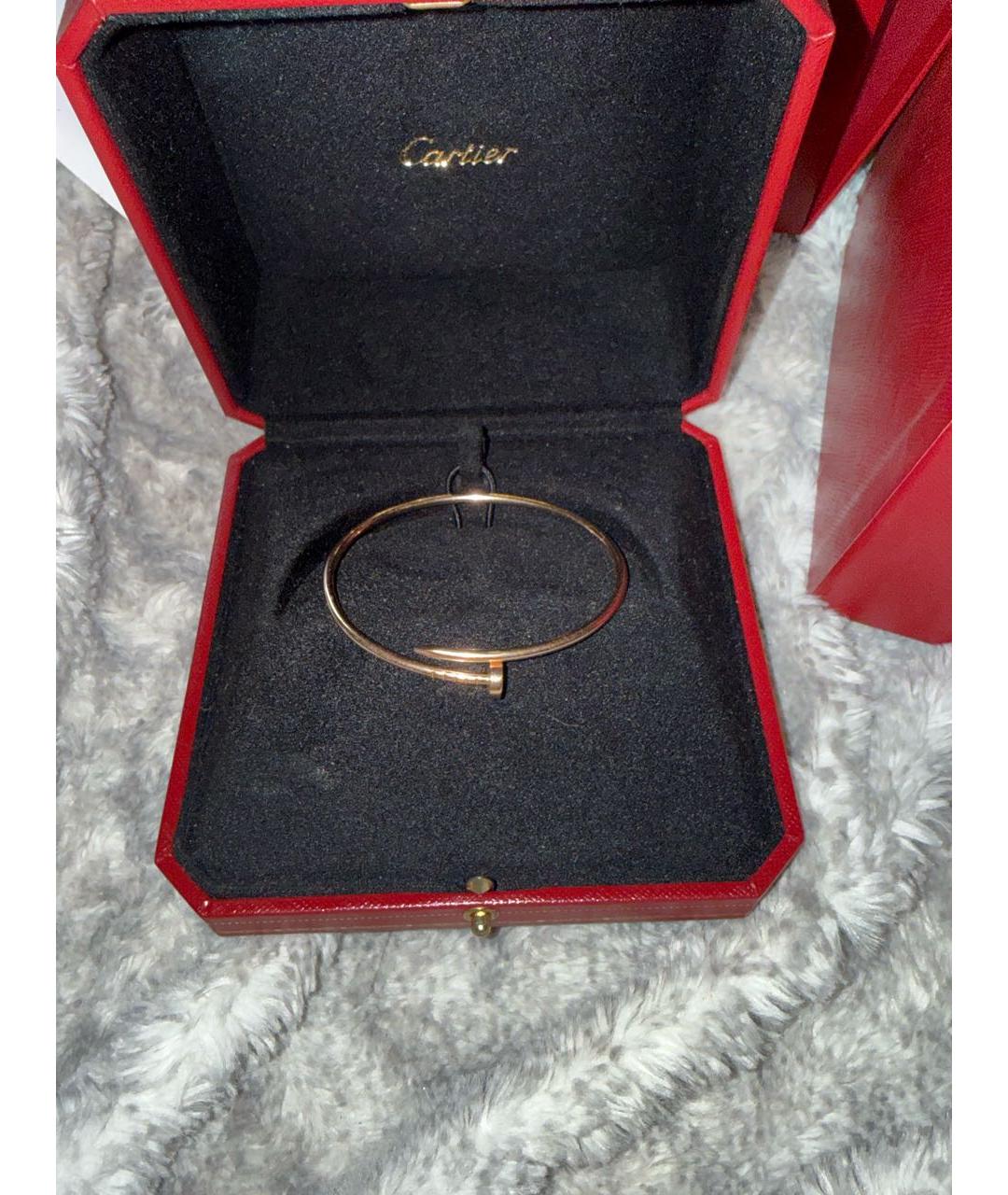 CARTIER Золотой браслет из розового золота, фото 5