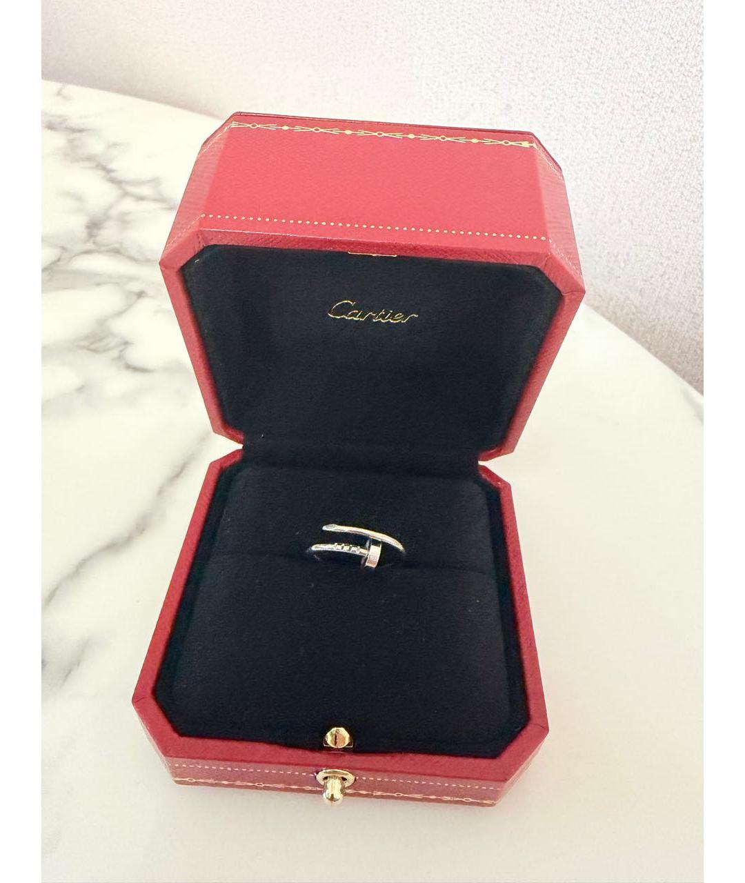 CARTIER Белое кольцо из белого золота, фото 3