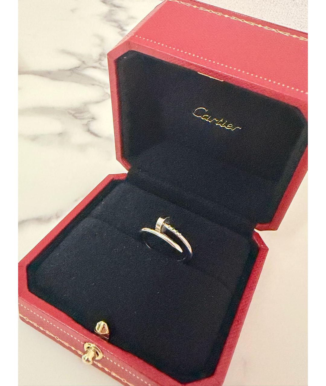 CARTIER Белое кольцо из белого золота, фото 2