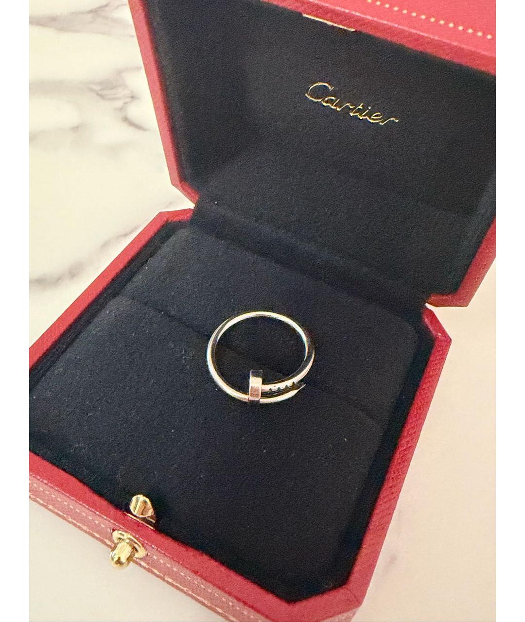 CARTIER Белое кольцо из белого золота, фото 4