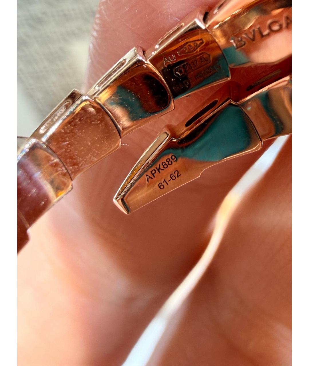 BVLGARI Золотое кольцо из розового золота, фото 5