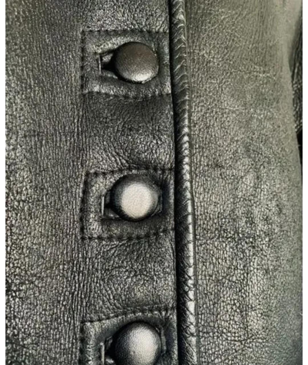 MARC JACOBS Черная замшевая дубленка, фото 4