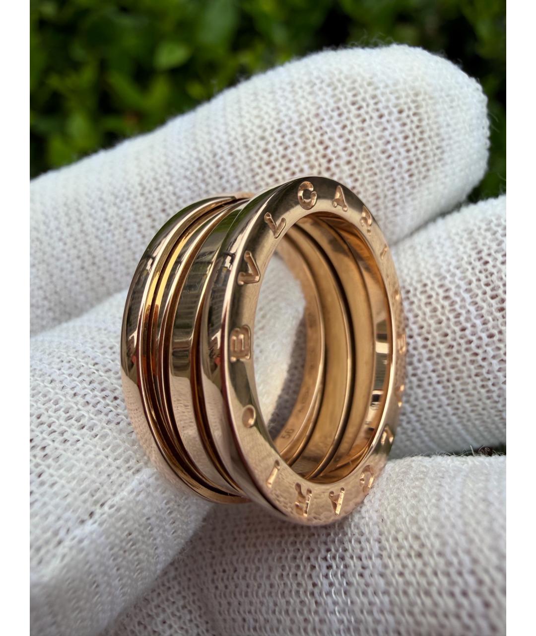 BVLGARI Золотое кольцо из розового золота, фото 3