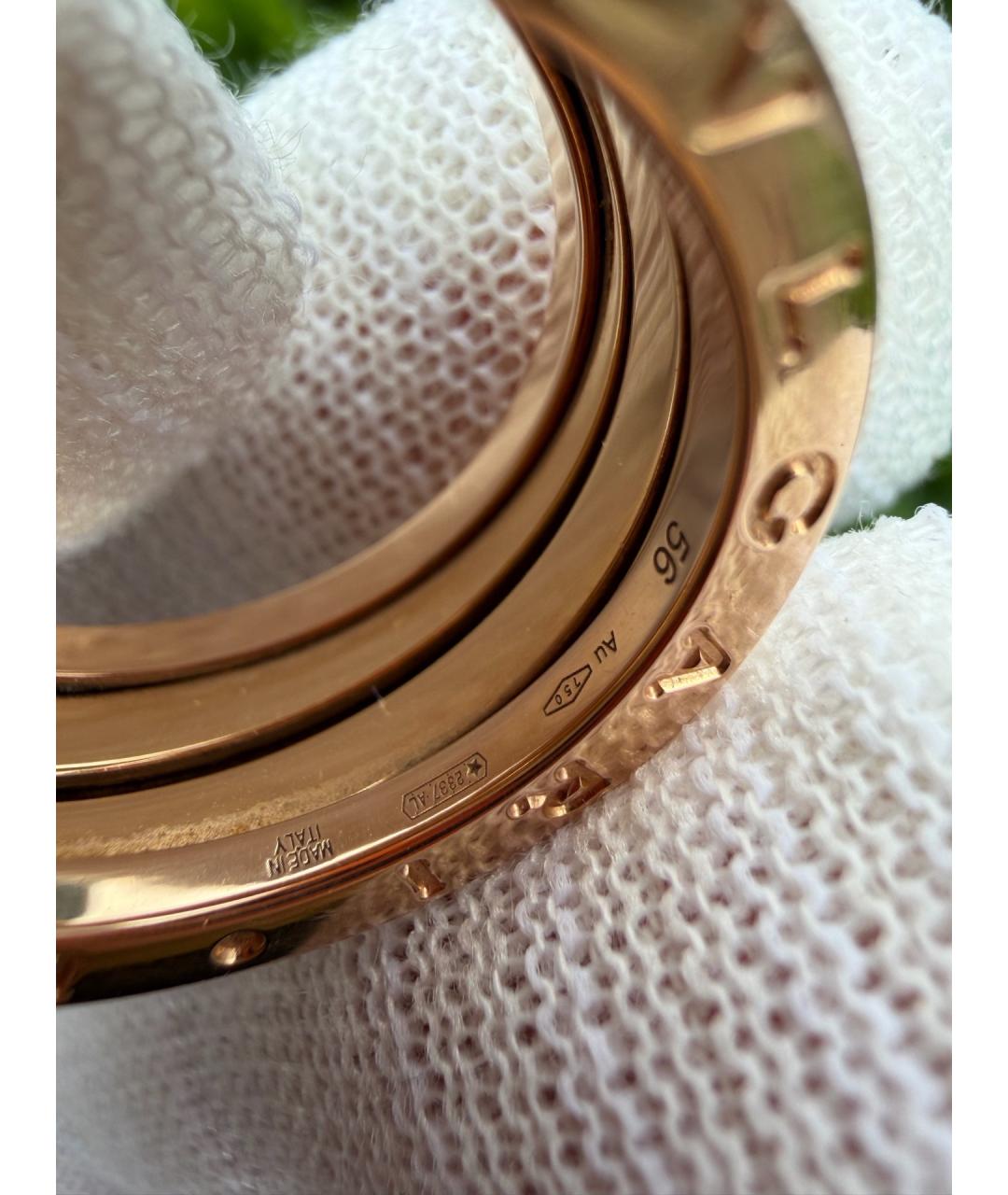 BVLGARI Золотое кольцо из розового золота, фото 5