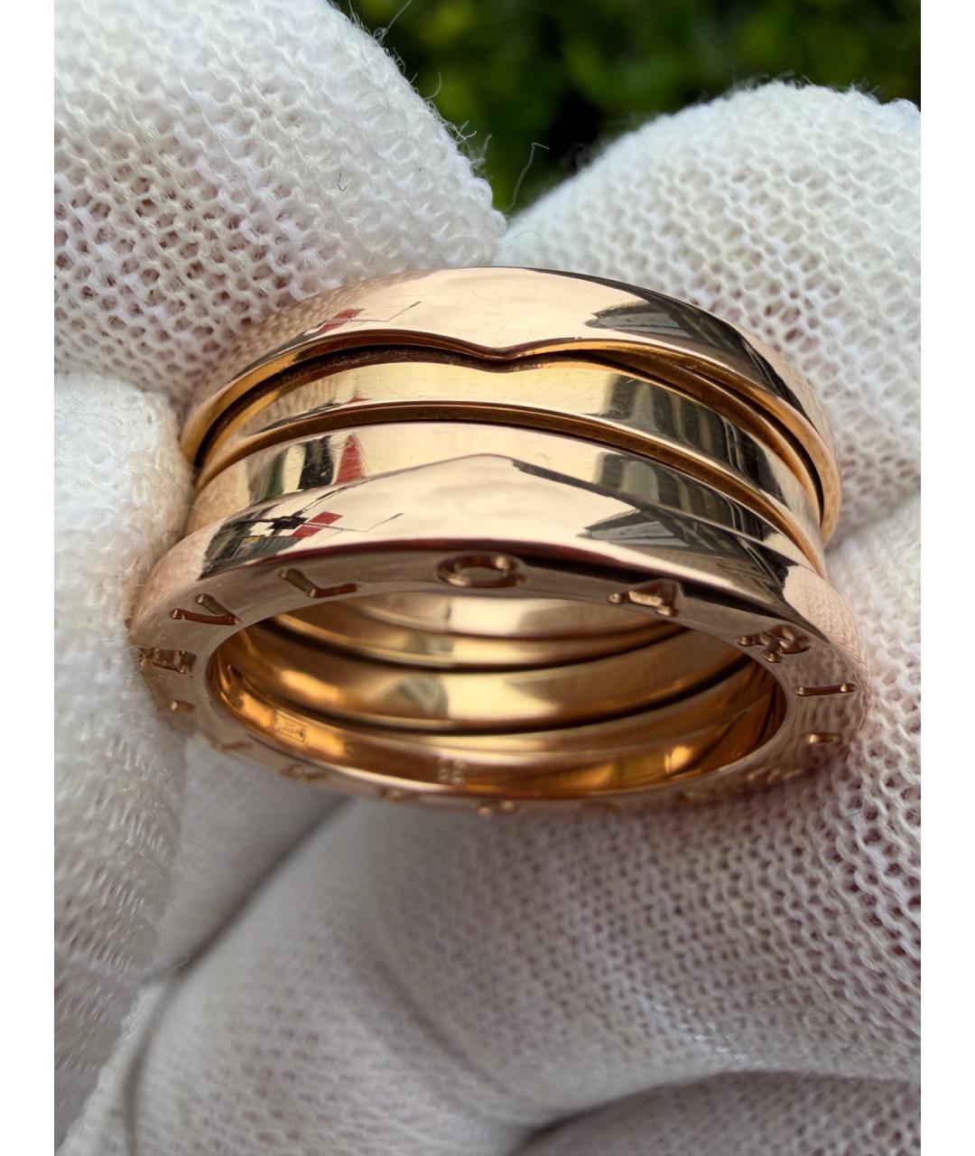 BVLGARI Золотое кольцо из розового золота, фото 8