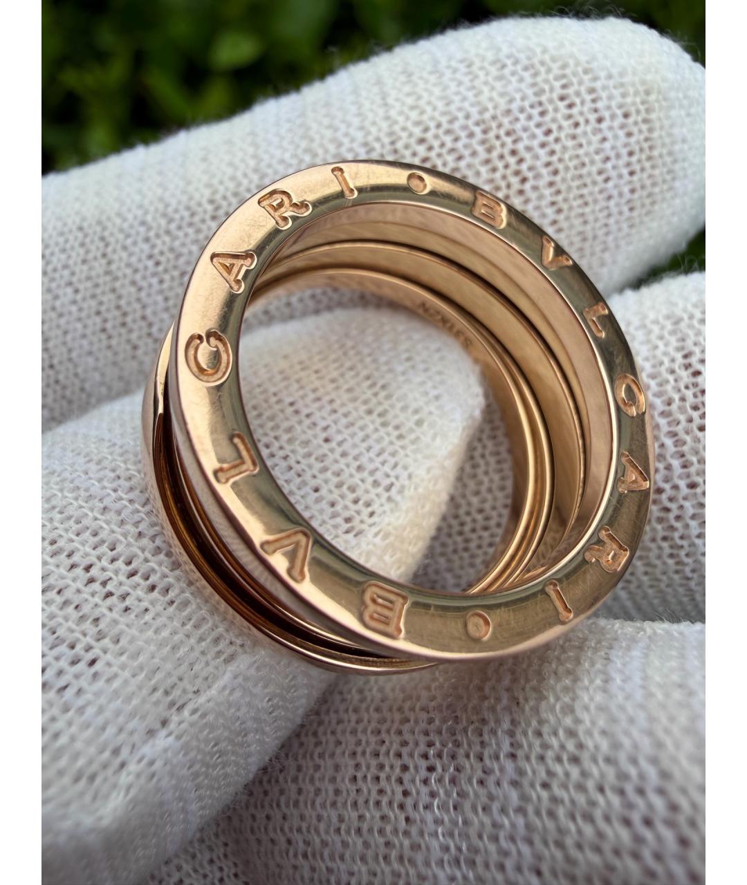 BVLGARI Золотое кольцо из розового золота, фото 6