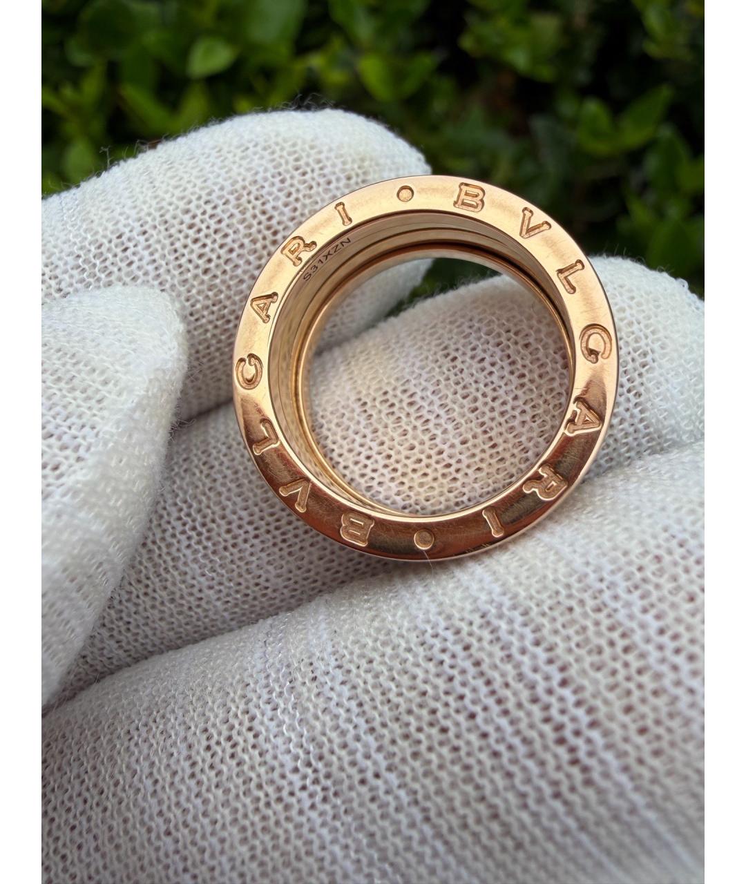 BVLGARI Золотое кольцо из розового золота, фото 4