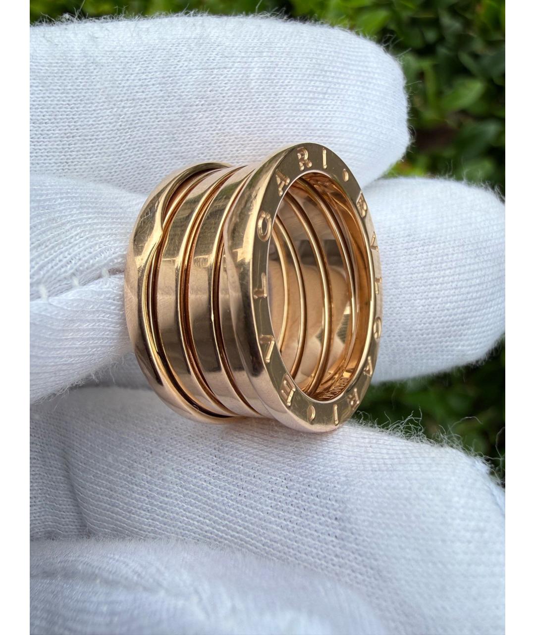 BVLGARI Золотое кольцо из розового золота, фото 4