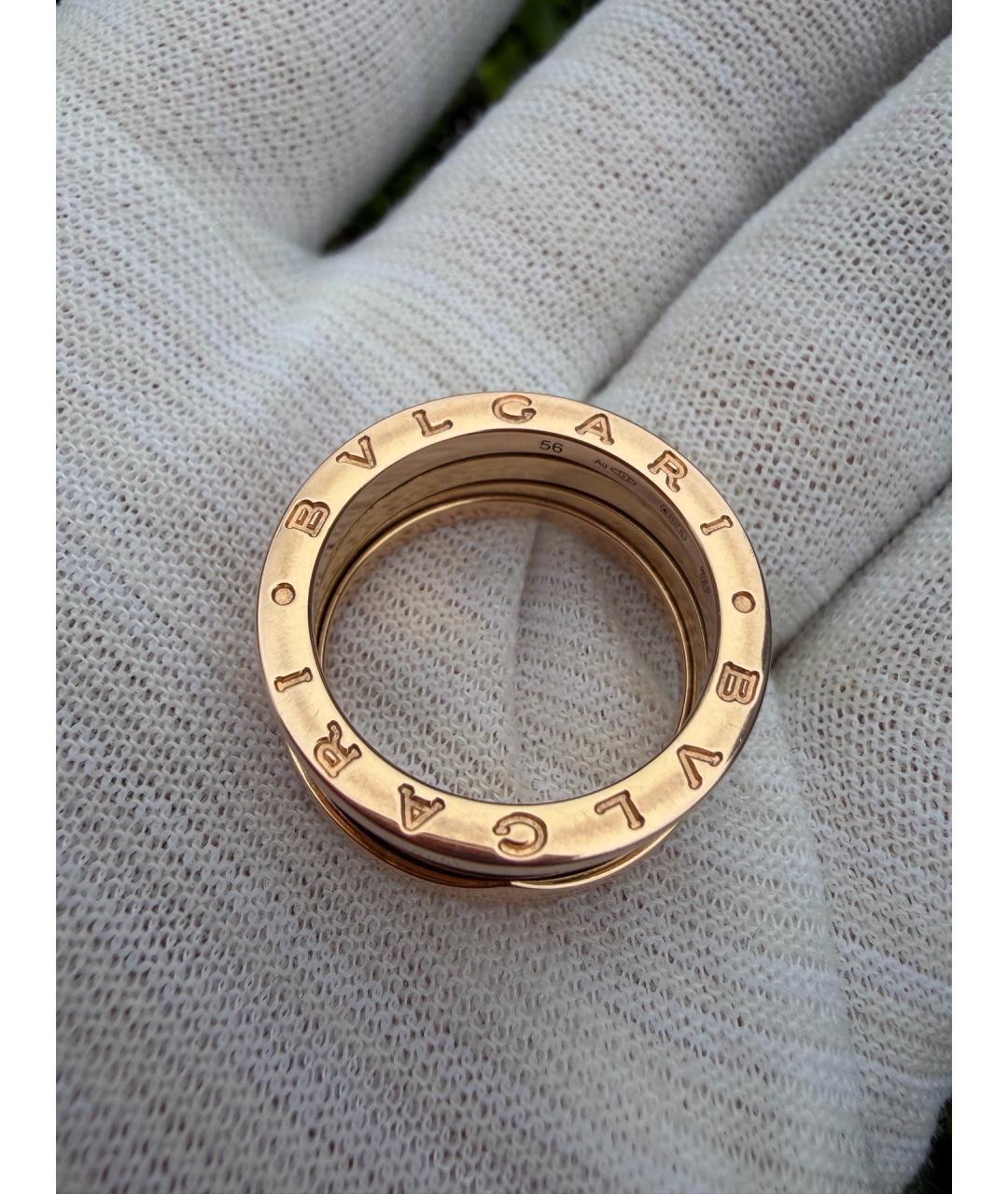 BVLGARI Золотое кольцо из розового золота, фото 2