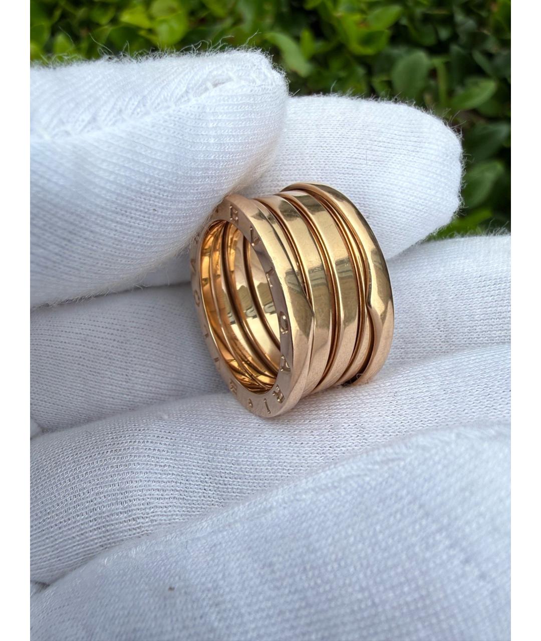 BVLGARI Золотое кольцо из розового золота, фото 7