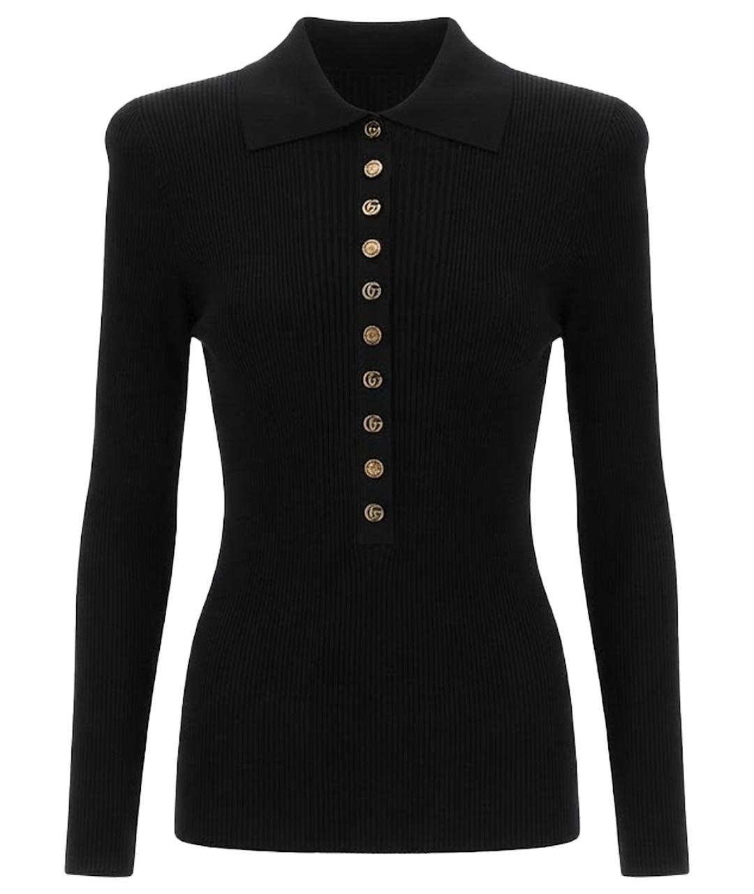 GUCCI Черный джемпер / свитер, фото 1
