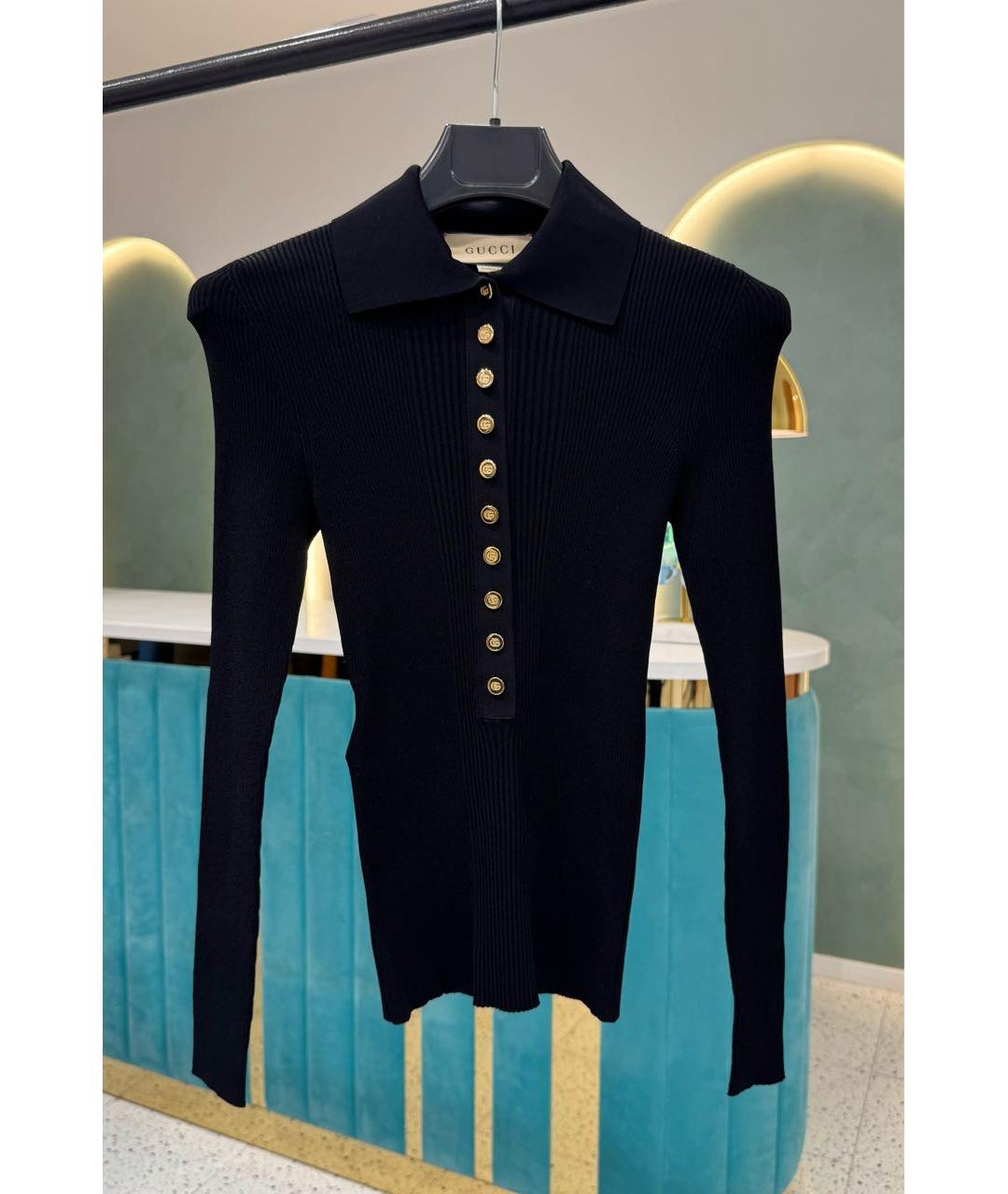 GUCCI Черный джемпер / свитер, фото 6