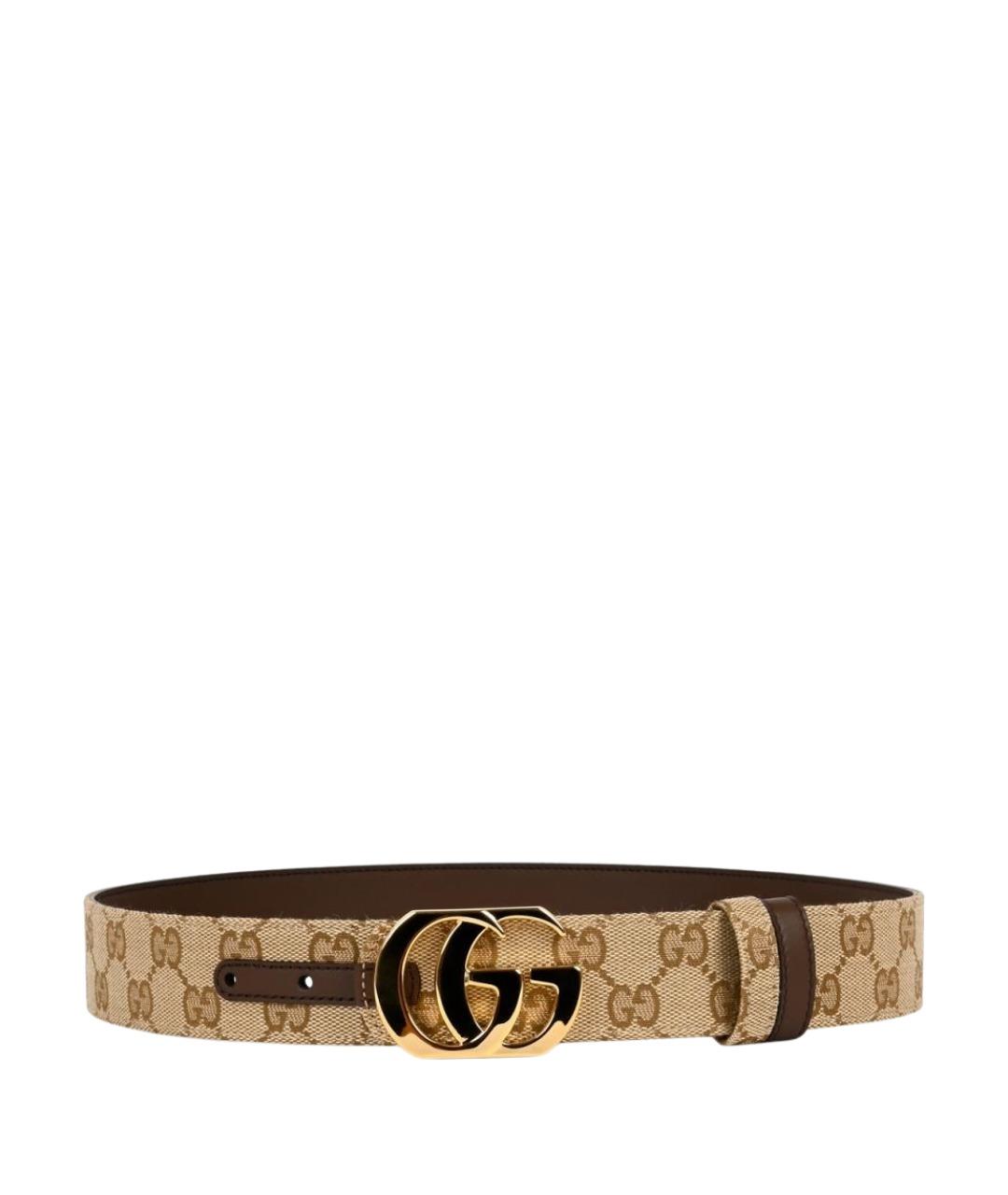 GUCCI Бежевый ремень, фото 1