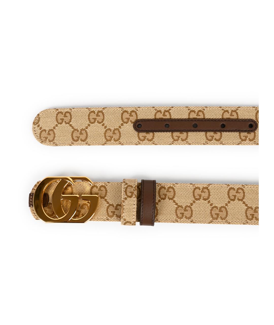 GUCCI Бежевый ремень, фото 2