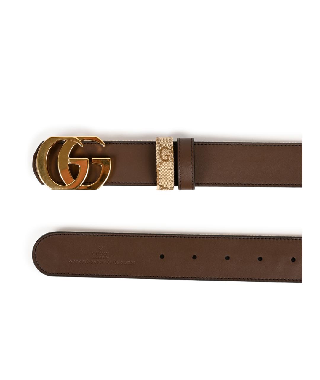 GUCCI Бежевый ремень, фото 3