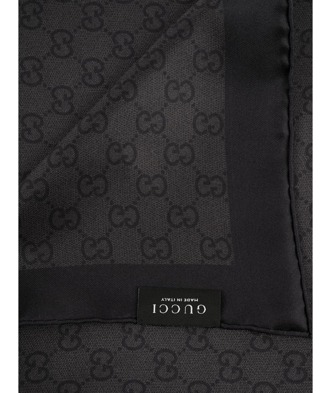 GUCCI Мульти шелковый шарф, фото 2