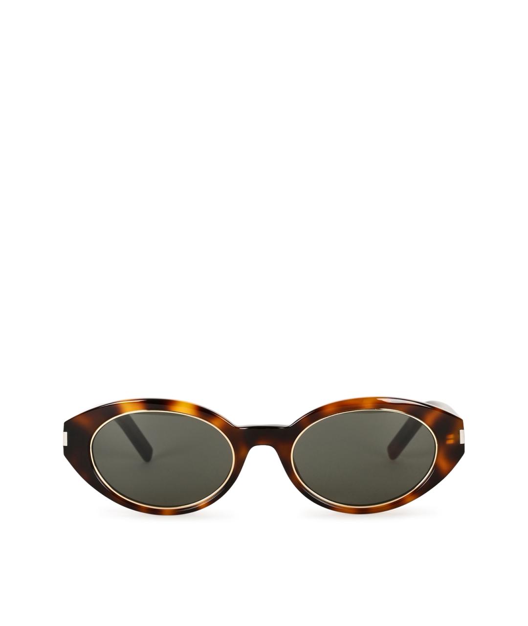 SAINT LAURENT Серые солнцезащитные очки, фото 2