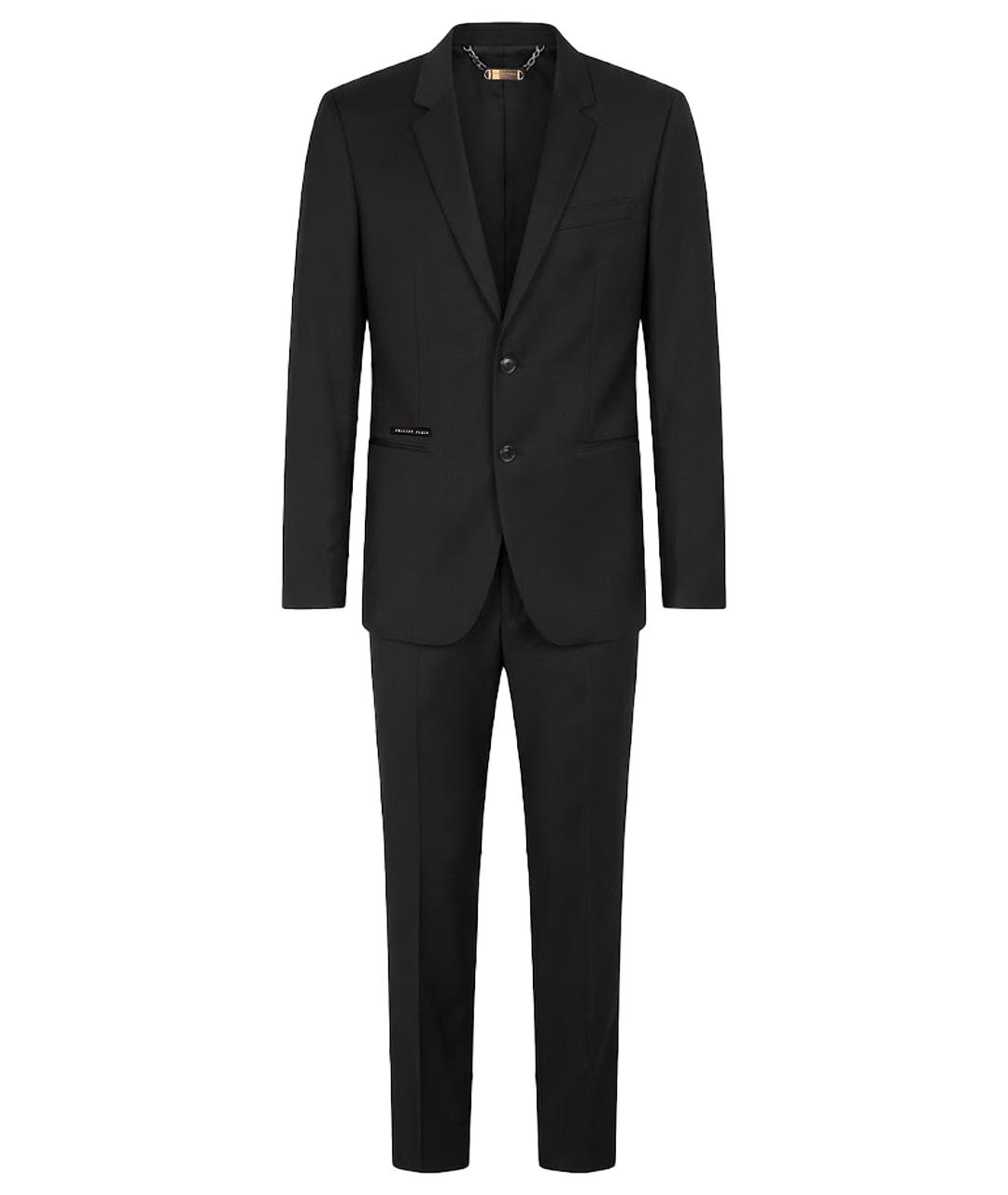 PHILIPP PLEIN Черный классический костюм, фото 1