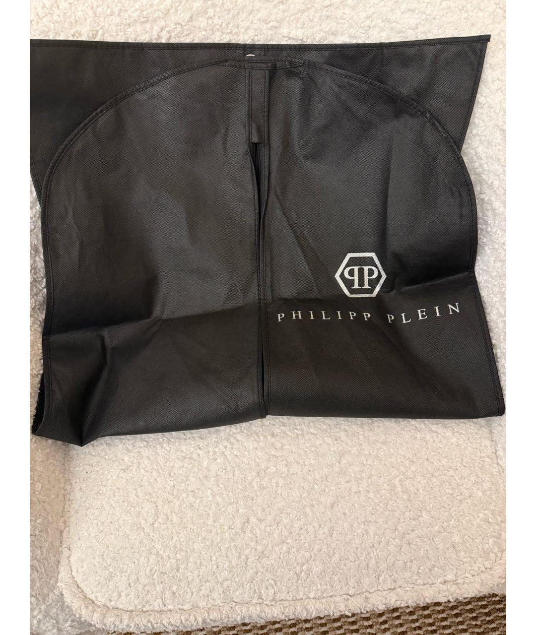 PHILIPP PLEIN Черный классический костюм, фото 2
