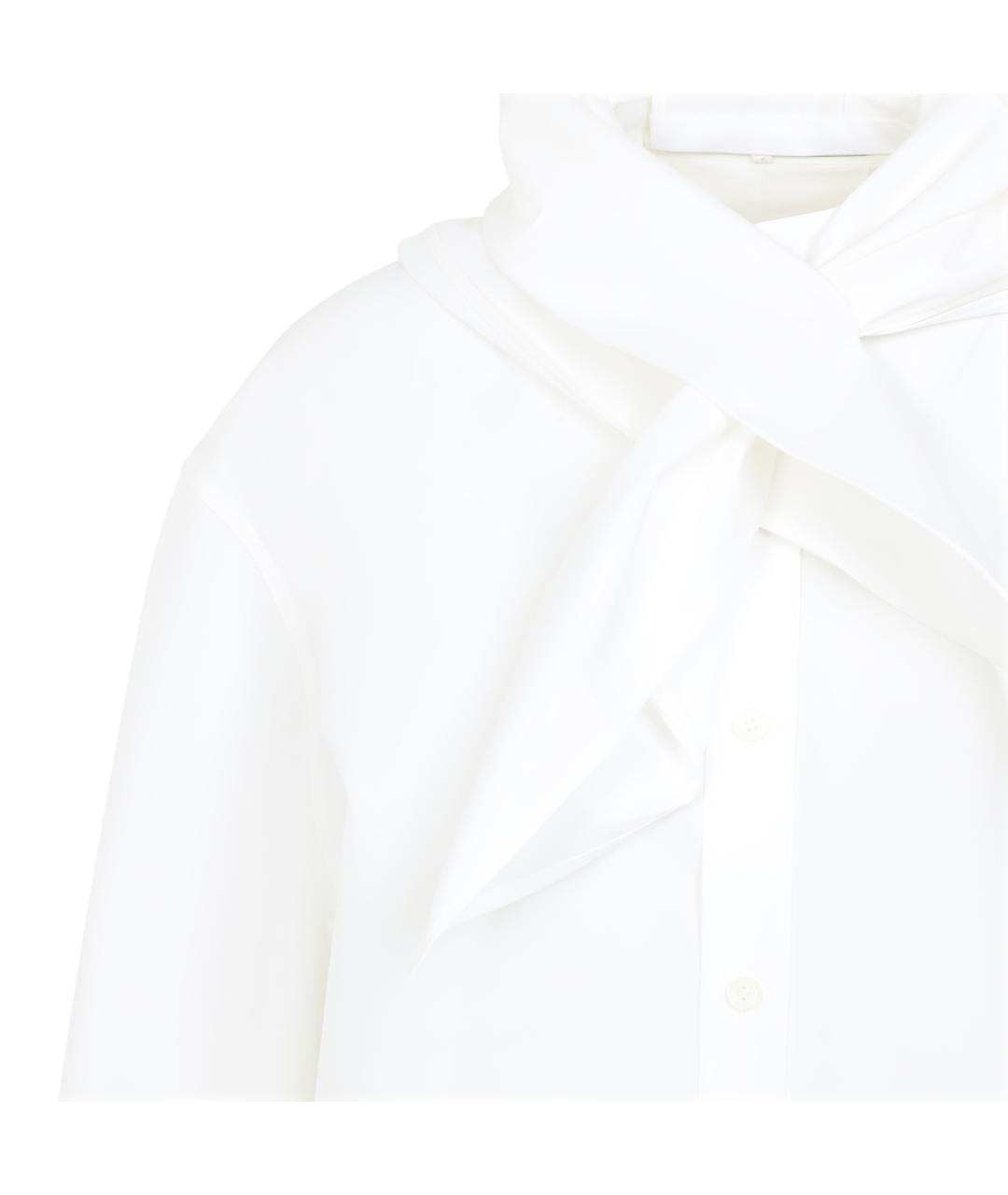 Carven Белая хлопковая рубашка, фото 3